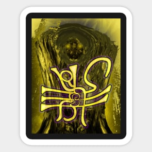 Yellow Phantom Sticker